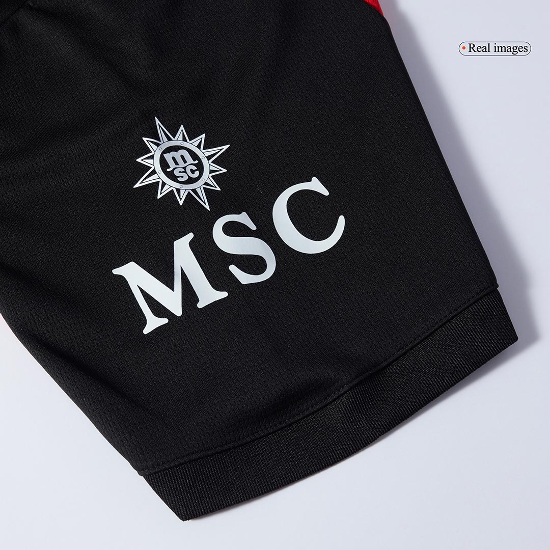 AC Milan Home Soccer Jersey 2025/26 Red&Black - gojersey