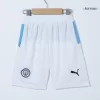 Manchester City Home Soccer Jersey Kit 2025/26 Kids(Jersey+Shorts) - gojersey