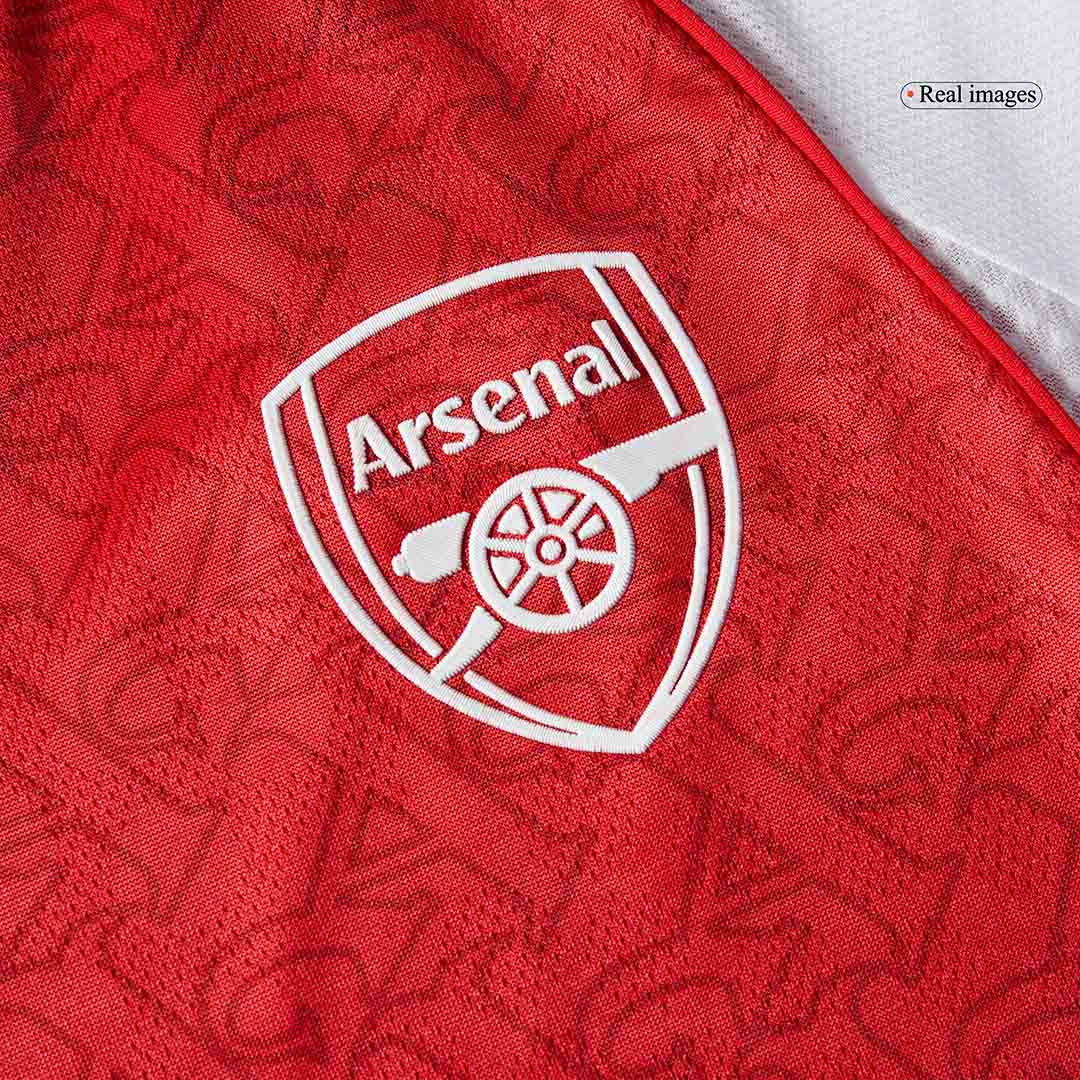 Authentic Arsenal Home Soccer Jersey Kit(Jersey+Shorts) 2025/26 Red - gojersey