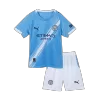 Manchester City Home Soccer Jersey Kit 2025/26 Kids(Jersey+Shorts) - gojersey