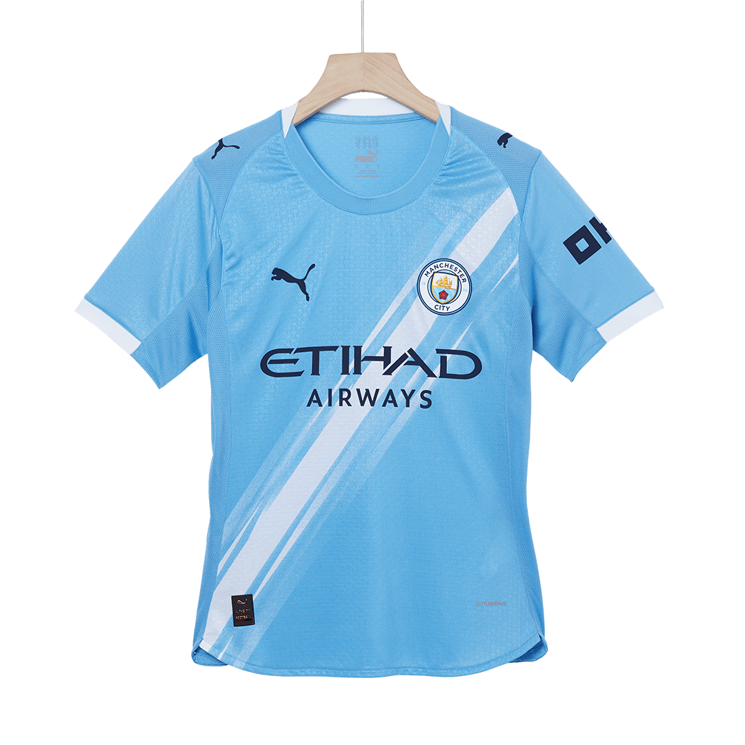 Manchester City RODRIGO #16 Home Soccer Jersey Authentic 2025/26 - Club World Cup - gojersey