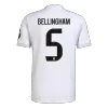 Real Madrid BELLINGHAM #5 Home Soccer Jersey Authentic 2025/26 - gojersey