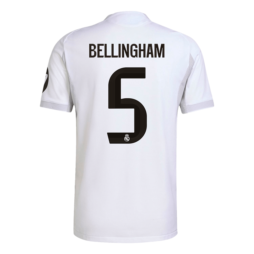 Real Madrid BELLINGHAM #5 Home Soccer Jersey Authentic 2025/26 - gojersey