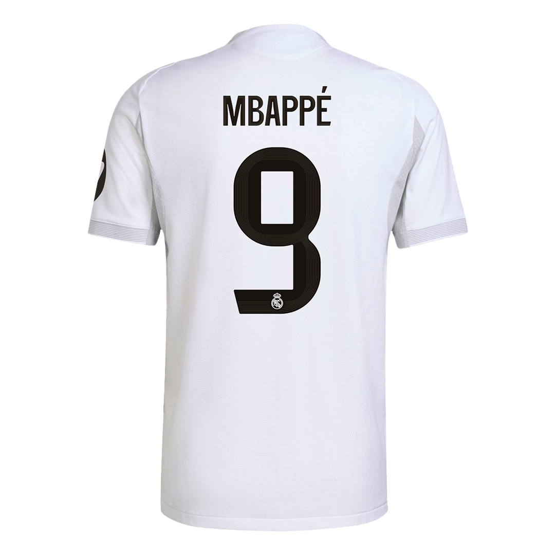 Real Madrid MBAPPÉ #9 Home Soccer Jersey Authentic 2025/26 - gojersey