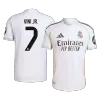 Real Madrid VINI JR. #7 Home Soccer Jersey Authentic 2025/26 - gojersey