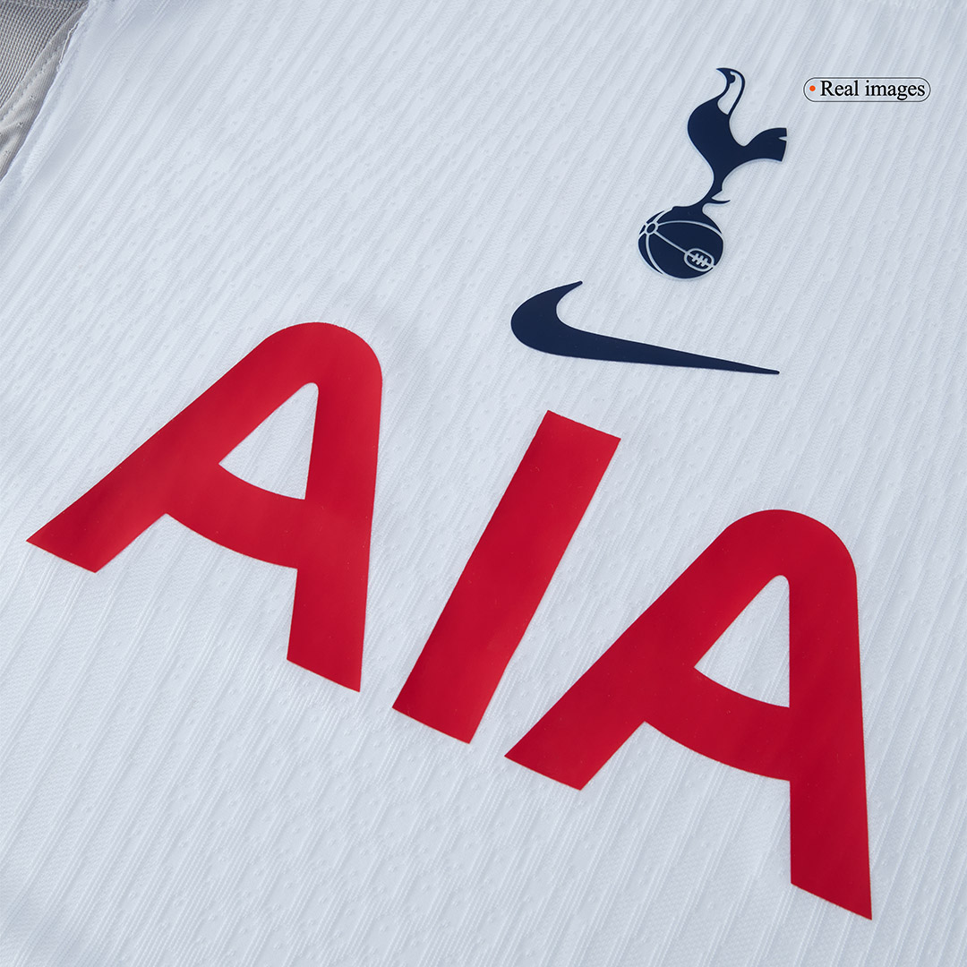 Authentic Tottenham Hotspur Home Soccer Jersey 2025/26 White - gojersey