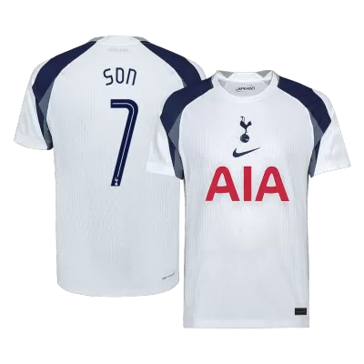 Tottenham Hotspur SON #7 Home Soccer Jersey Authentic 2025/26 - UCL Edition - gojersey
