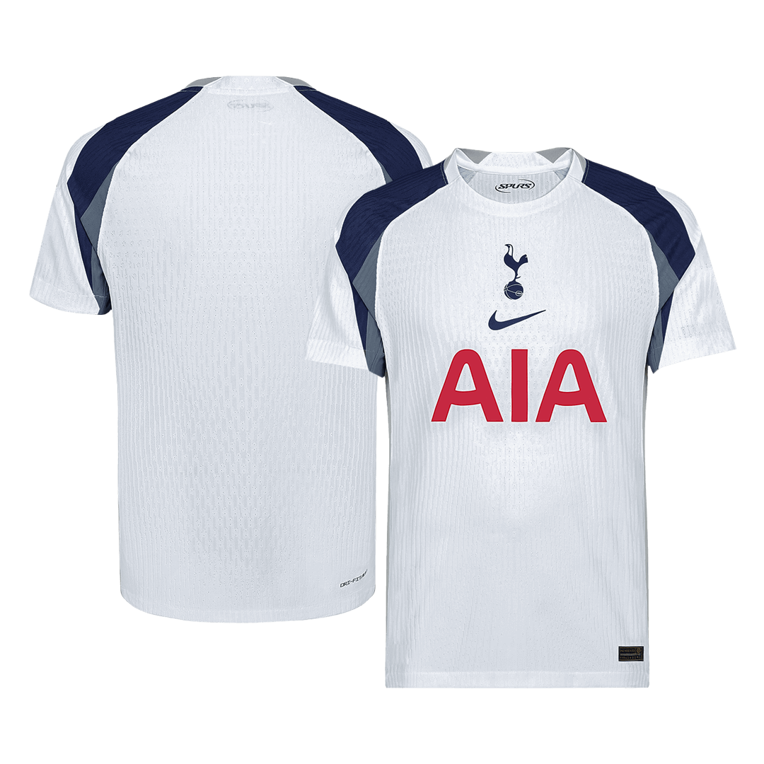 Authentic Tottenham Hotspur Home Soccer Jersey 2025/26 White - gojersey