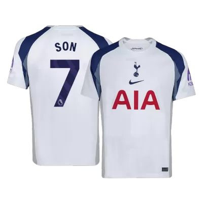 SON #7 Tottenham Hotspur Home Soccer Jersey 2025/26 White - gojersey