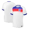 Men's England Home Soccer Jersey 2025 White - Women's Euro - gojersey