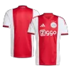 Ajax Home Soccer Jersey 2025/26 Red&White - gojersey