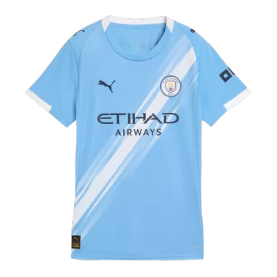 Women's Manchester City Home Soccer Jersey 2025/26 Blue - gojersey