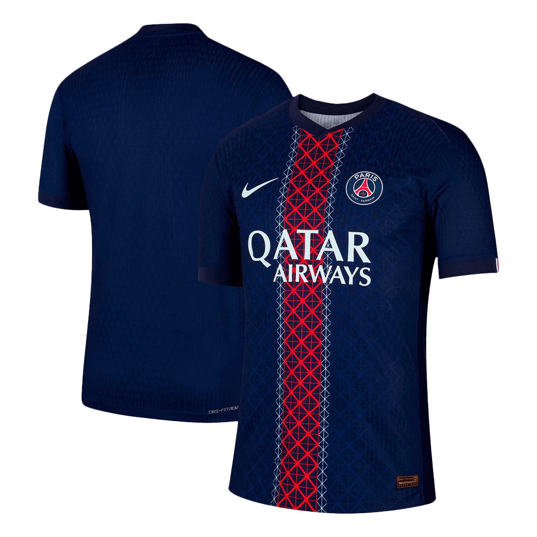 PSG Home Soccer Jersey Authentic 2025/26 - gojersey