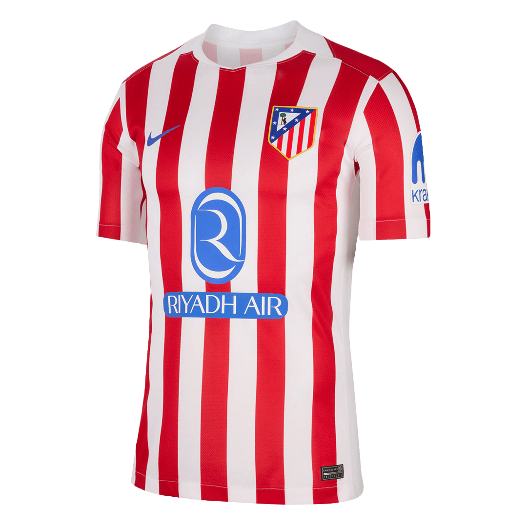 Atletico Madrid SØRLOTH #9 Home Soccer Jersey 2025/26 - gojersey