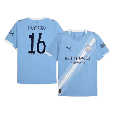 Manchester City RODRIGO #16 Home Soccer Jersey 2025/26 - gojersey
