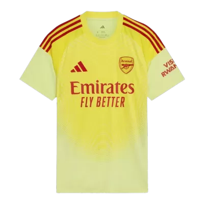Arsenal Goalkeeper Soccer Jersey 2025/26 Yellow - gojersey
