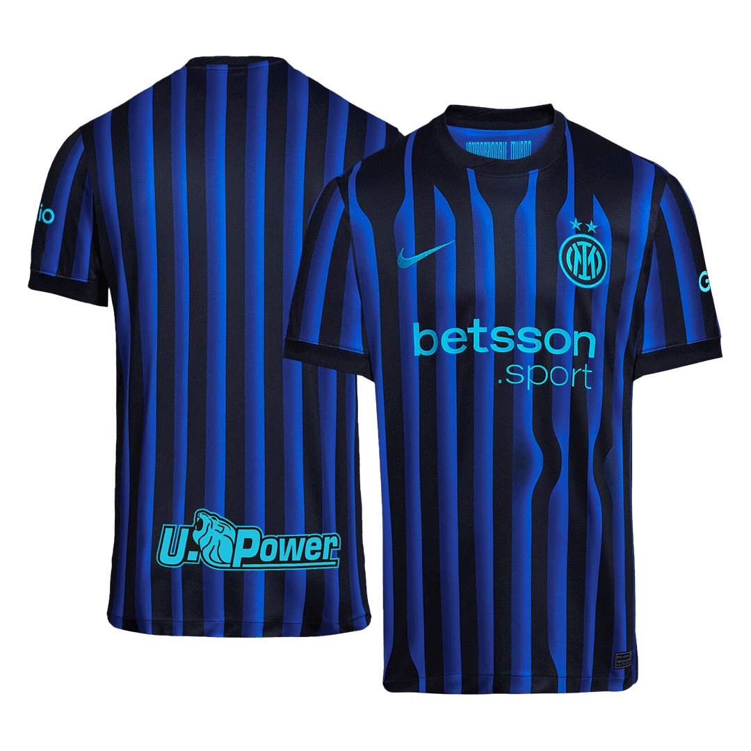 Inter Milan Home Soccer Jersey 2025/26 Blue&Black - gojersey