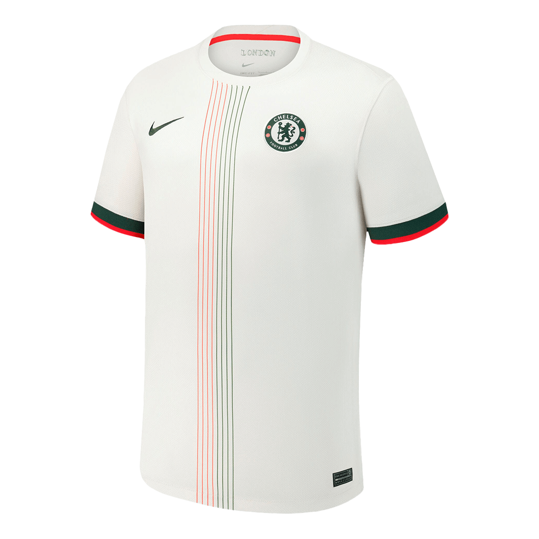 Chelsea Away Soccer Jersey 2025/26 White - gojersey