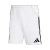 Real Madrid Home Soccer Shorts 2025/26 - gojersey