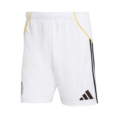 Real Madrid Home Soccer Shorts 2025/26 - gojersey