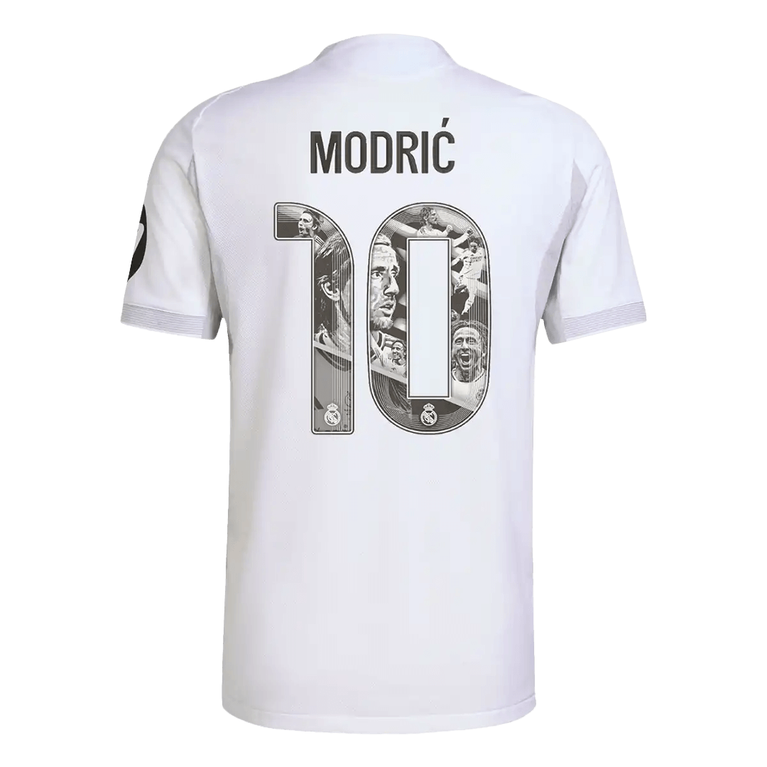 Real Madrid MODRIĆ Special #10 Home Soccer Jersey Authentic 2025/26 - Special - gojersey