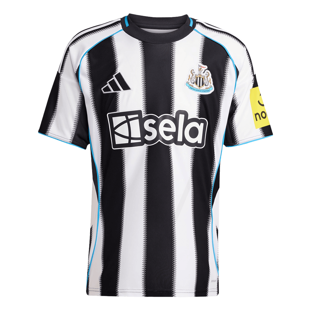 Newcastle United Home Soccer Jersey 2025/26 Black&White - gojersey
