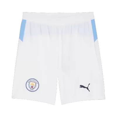 Manchester City Home Soccer Shorts 2025/26 - gojersey