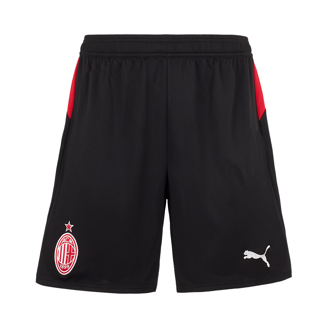 AC Milan Home Soccer Shorts 2025/26 - gojersey