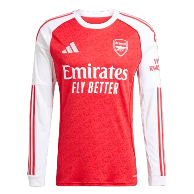 Arsenal Long Sleeve Home Soccer Jersey 2025/26 - gojersey
