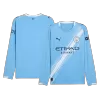 Manchester City Long Sleeve Home Soccer Jersey 2025/26 - gojersey