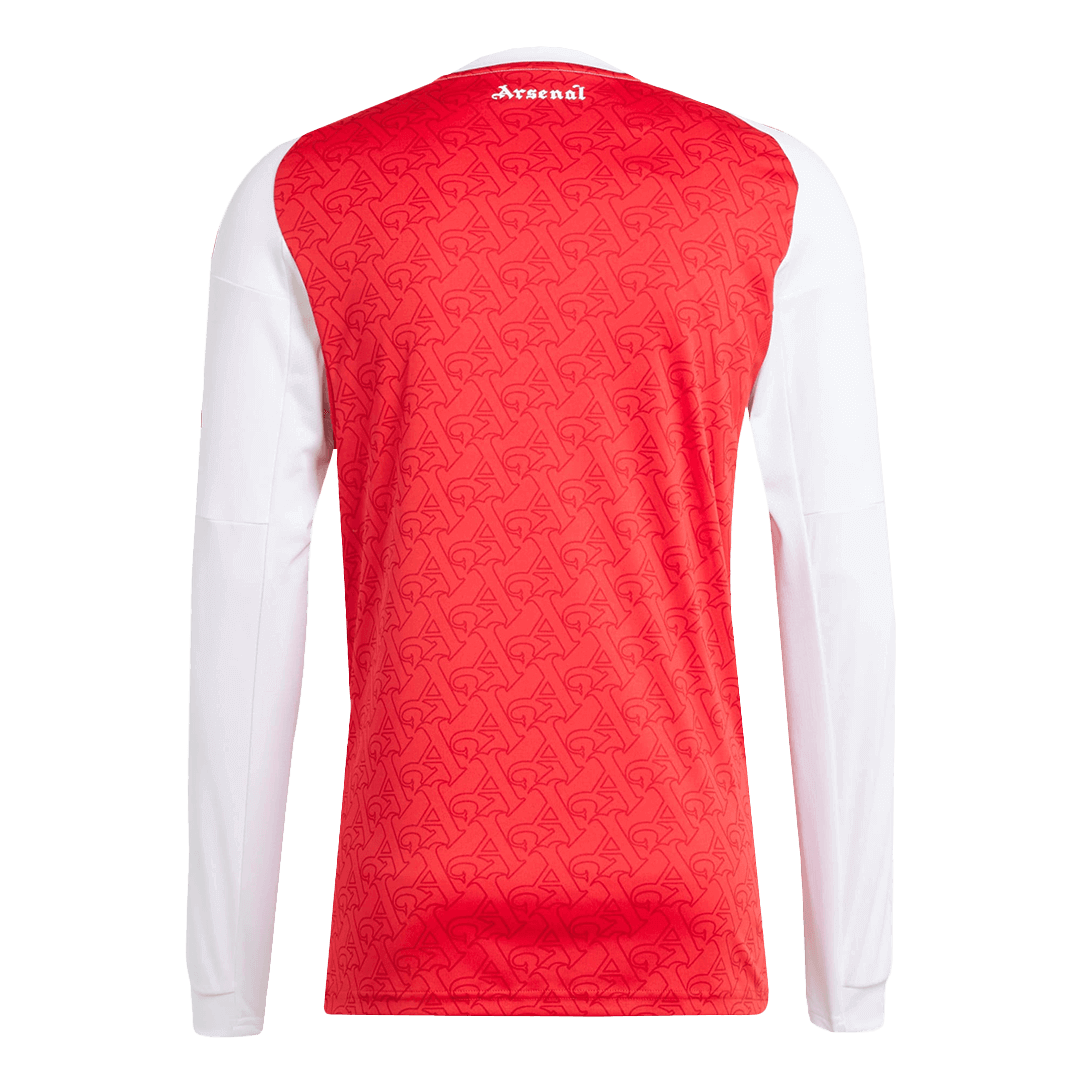 Arsenal Long Sleeve Home Soccer Jersey 2025/26 - gojersey