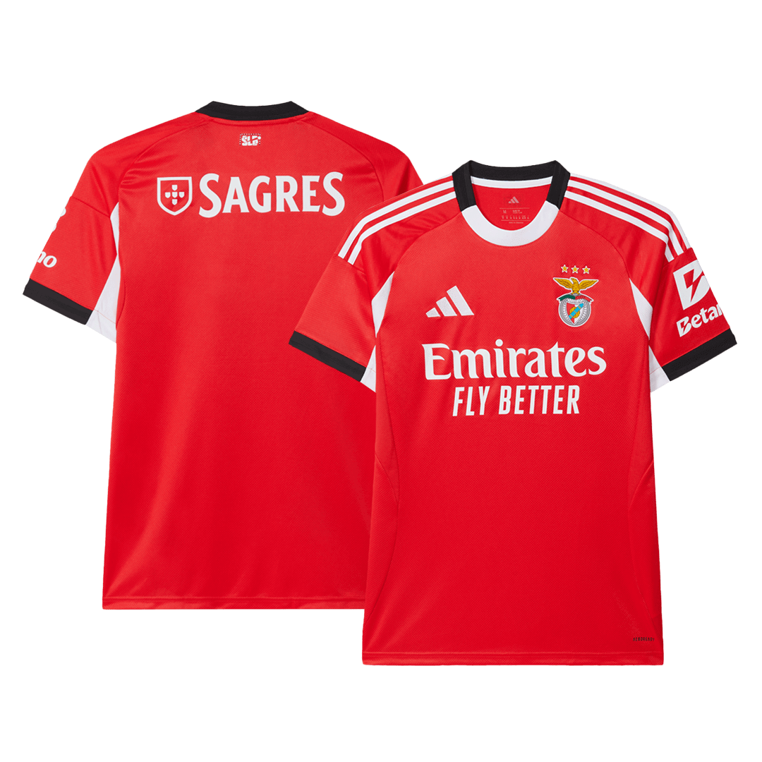 Benfica Home Soccer Jersey 2025/26 Red - gojersey