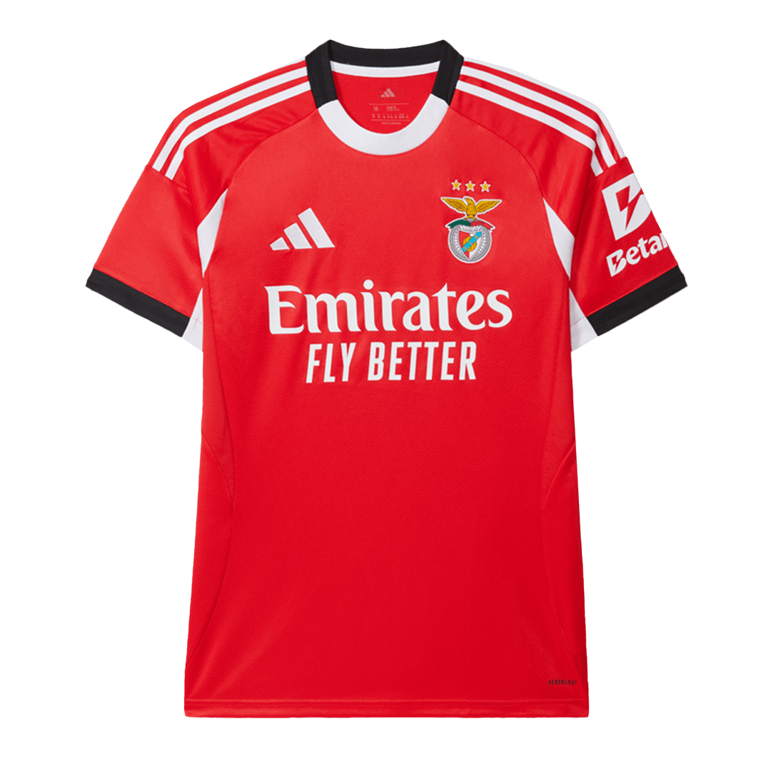 Benfica Home Soccer Jersey 2025/26 Red - gojersey