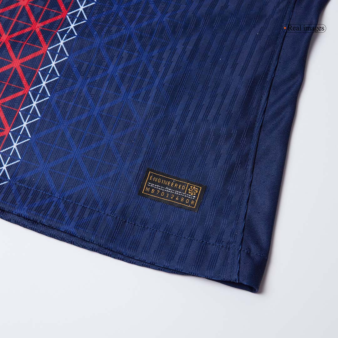 2025/26 JOÃO NEVES #87 Authentic PSG Home Soccer Jersey  Navy - gojersey