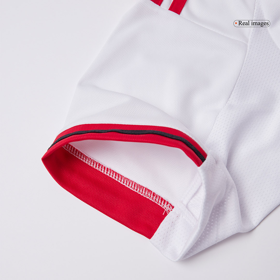 Ajax Home Soccer Jersey 2025/26 Red&White - gojersey