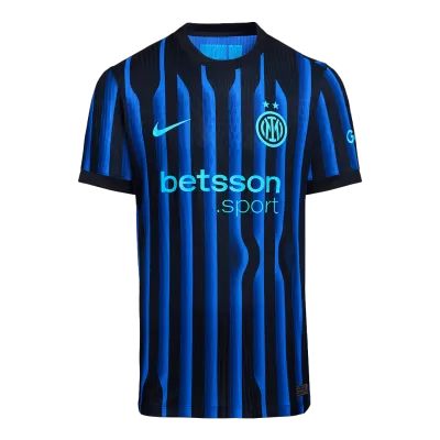 Authentic Inter Milan Home Soccer Jersey 2025/26 Blue&Black - gojersey