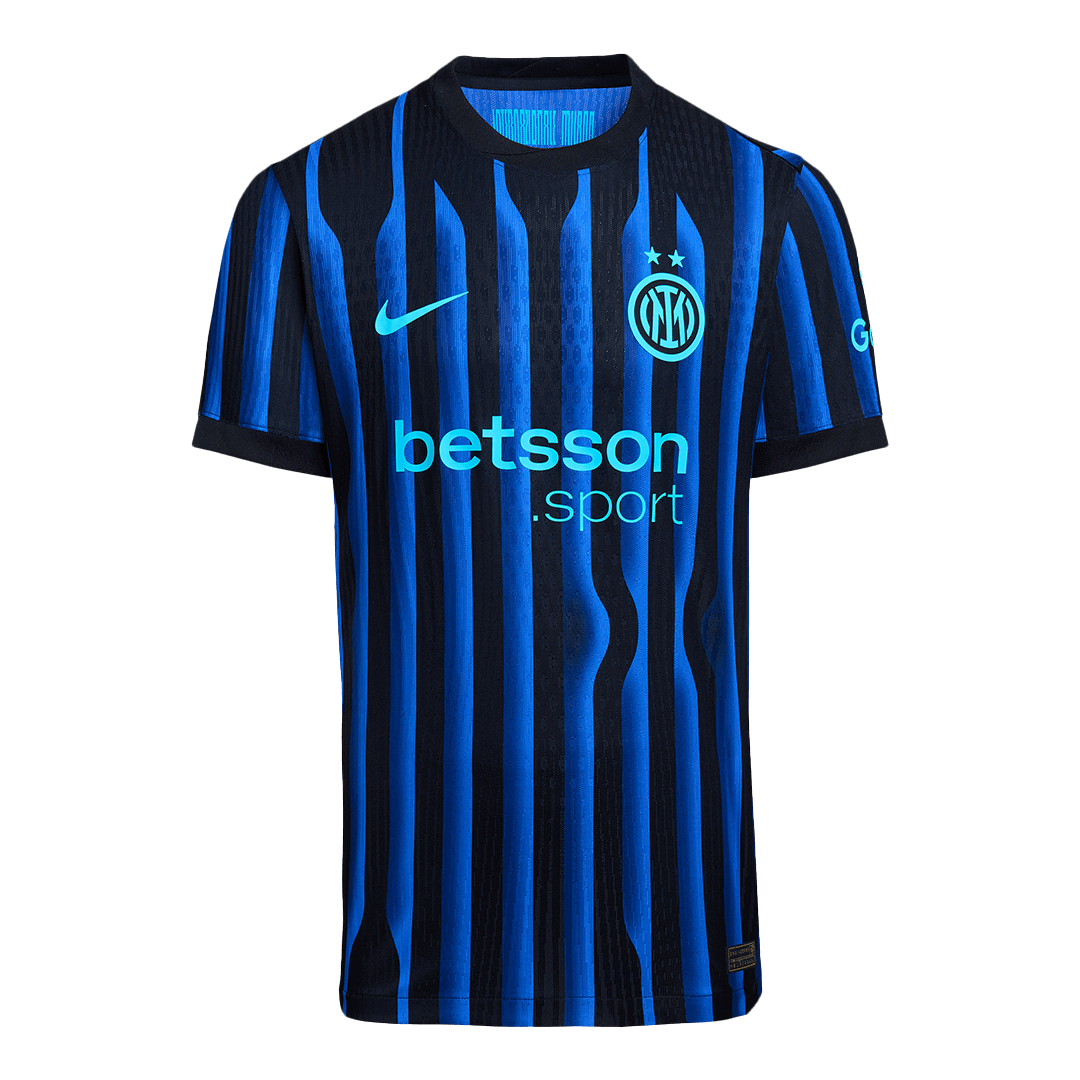 Authentic Inter Milan Home Soccer Jersey 2025/26 Blue&Black - gojersey