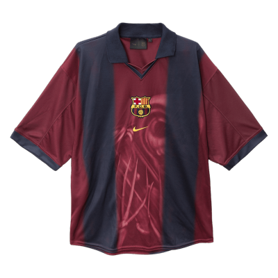 Barcelona Home Soccer Jersey Retro 2000/01 - gojersey