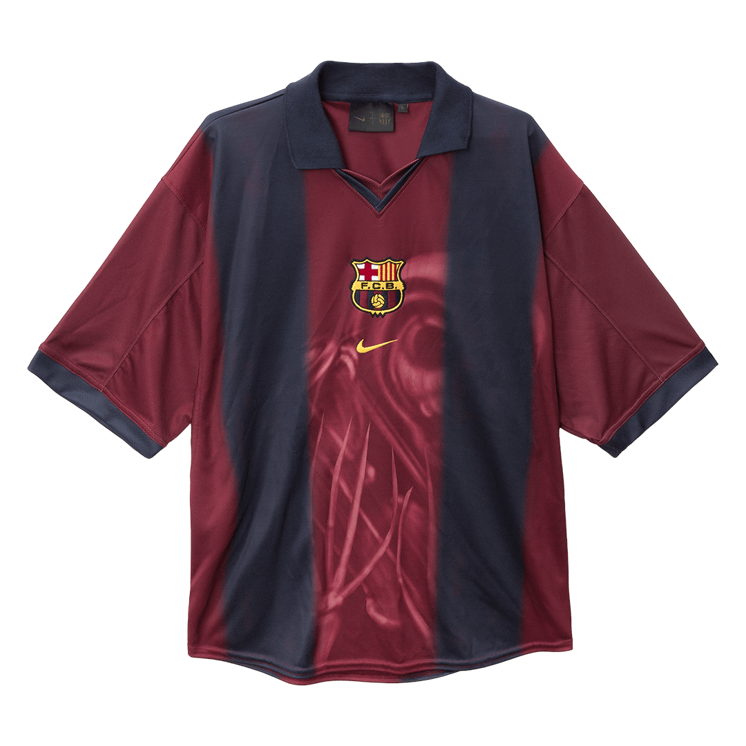 Barcelona Home Soccer Jersey Retro 2000/01 - gojersey