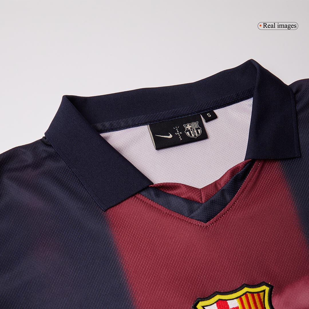 Barcelona Home Soccer Jersey Retro 2000/01 - gojersey