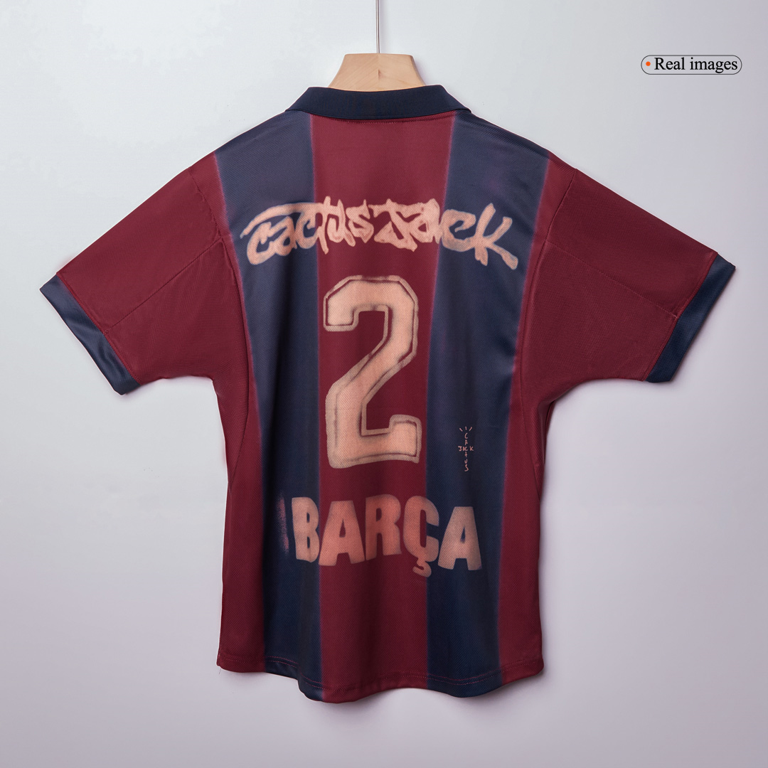 Barcelona Home Soccer Jersey Retro 2000/01 - gojersey