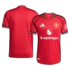 Authentic Manchester United Home Soccer Jersey 2025/26 Red - gojersey