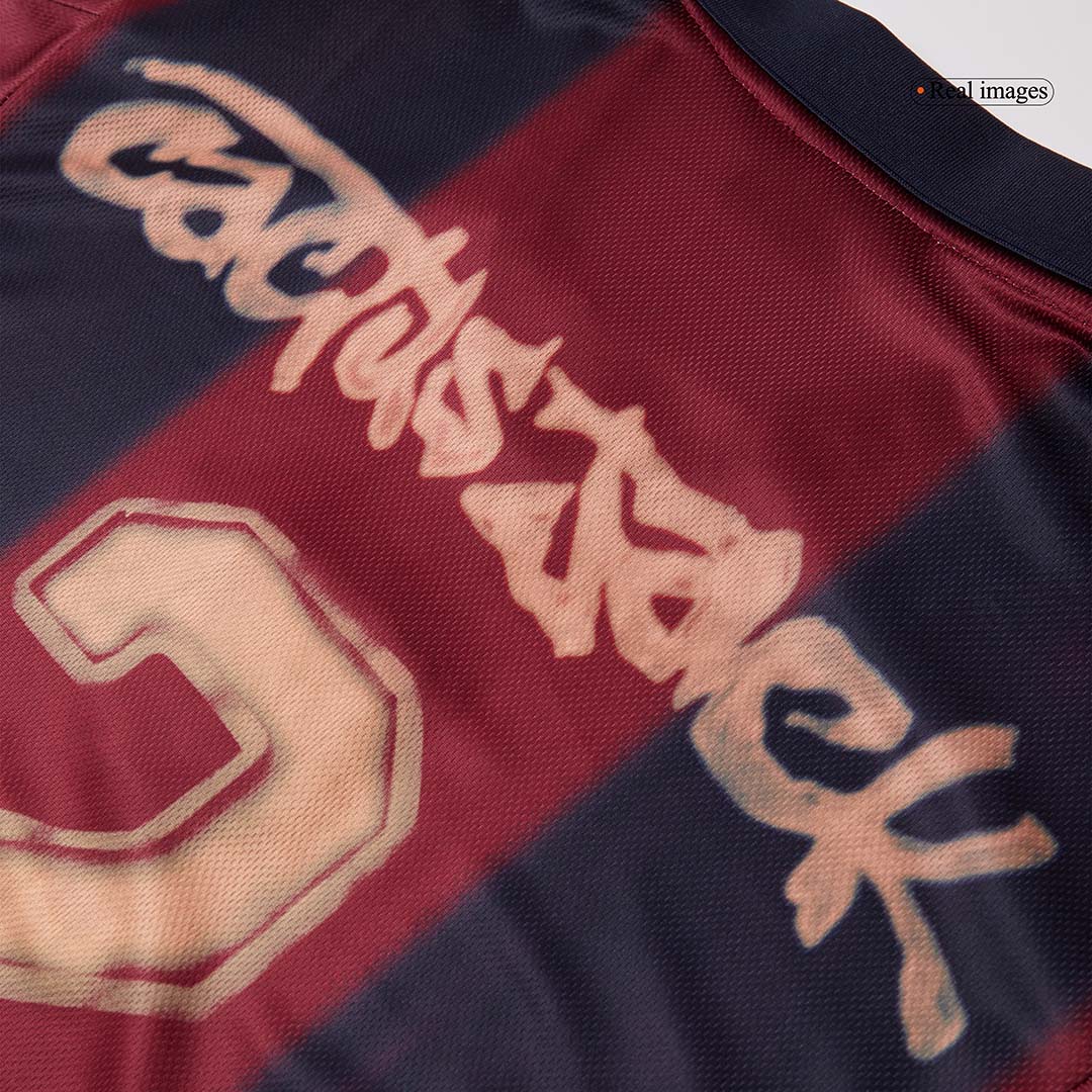 Barcelona Home Soccer Jersey Retro 2000/01 - gojersey