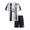 Juventus Home Soccer Jersey Kit 2025/26 Kids(Jersey+Shorts) - gojersey