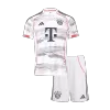 Bayern Munich Away Soccer Jersey Kit 2025/26 Kids(Jersey+Shorts) - gojersey