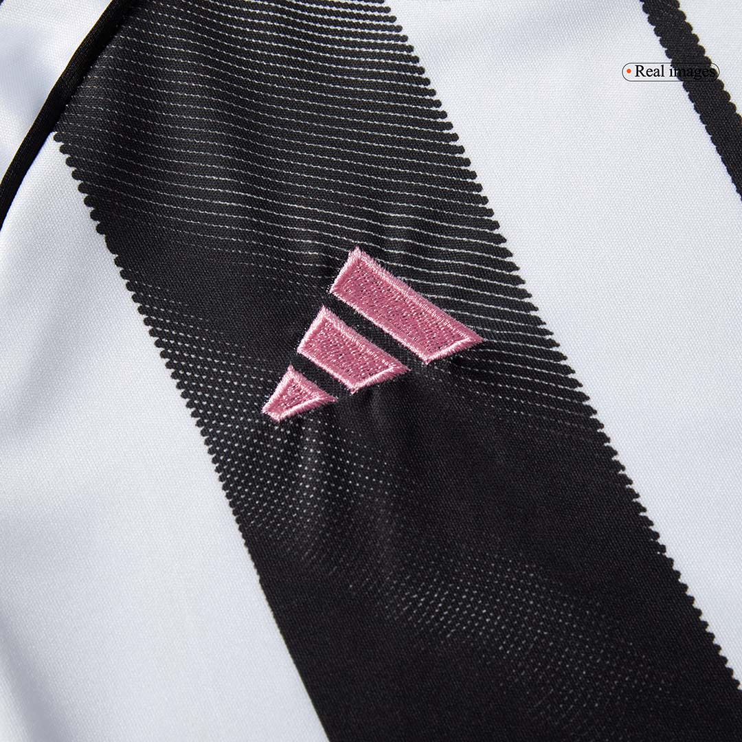 Kid's Juventus Home Soccer Jersey Kit(Jersey+Shorts+Socks) 2025/26 Black&White - gojersey