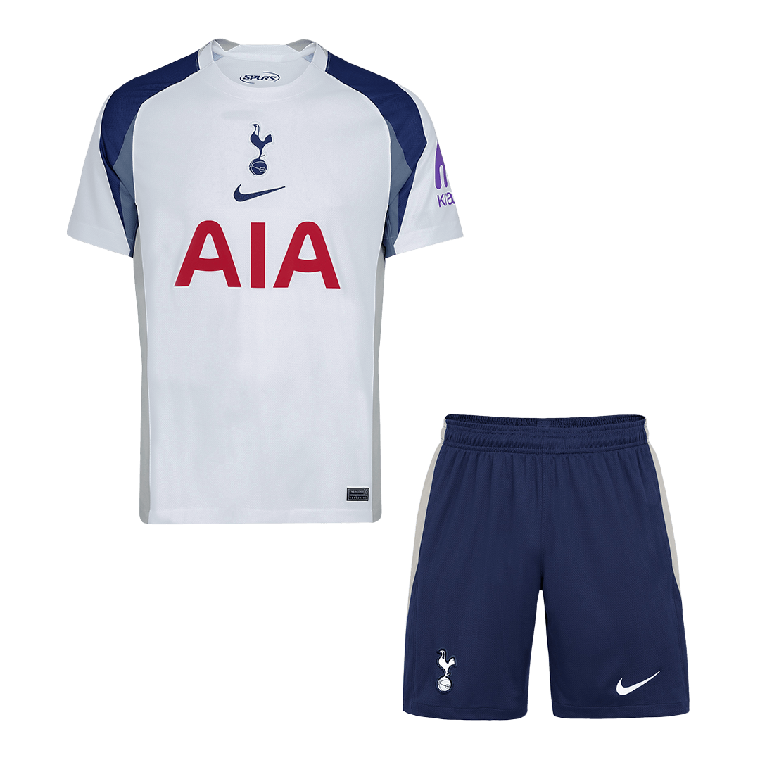 Tottenham Hotspur Home Soccer Jersey Kit 2025/26 (Jersey+Shorts) - gojersey