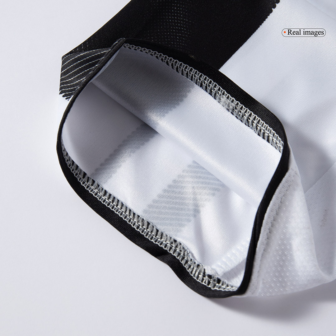 Kid's Juventus Home Soccer Jersey Kit(Jersey+Shorts+Socks) 2025/26 Black&White - gojersey