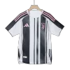 Authentic Juventus Home Soccer Jersey 2025/26 Black&White - gojersey