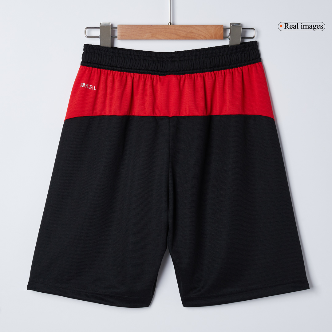 AC Milan Home Soccer Shorts 2025/26 - gojersey